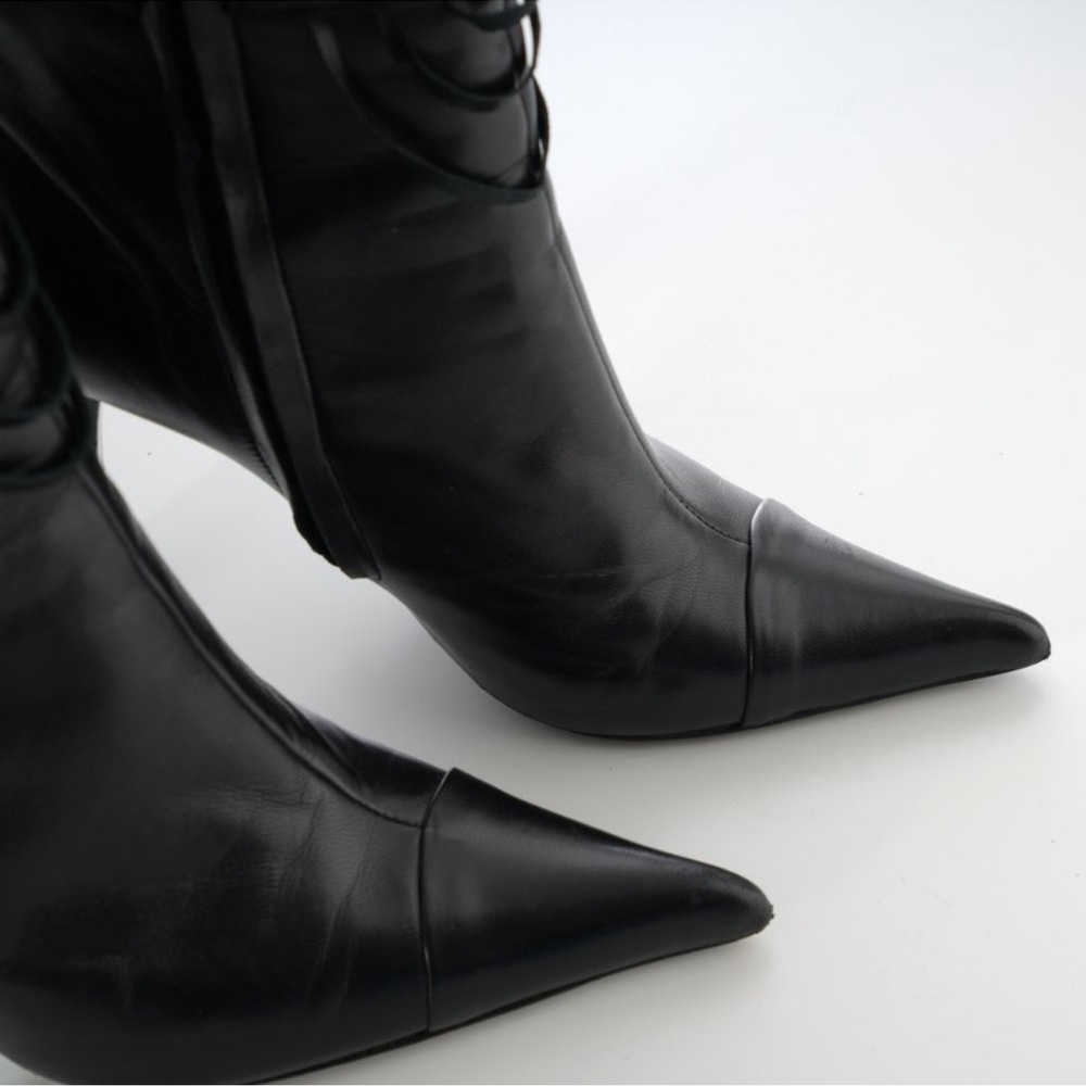Giuseppe Zanotti Sexy Boots with flower - Picture 5 of 12
